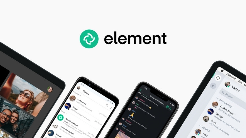 Element: один аккаунт на телефоне, планшете и компьютере